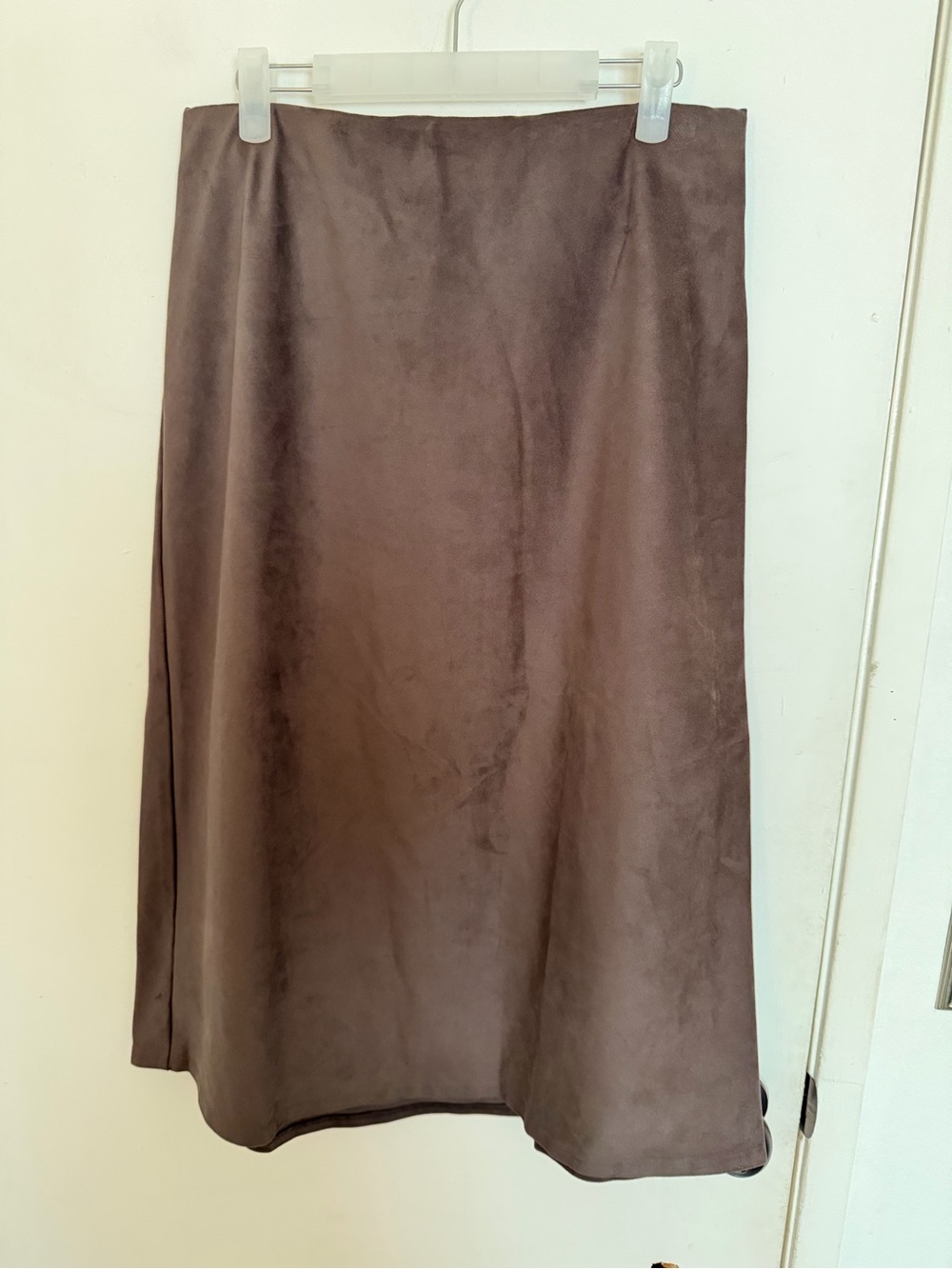 Brochu Walker Taupe A-Line Skirt